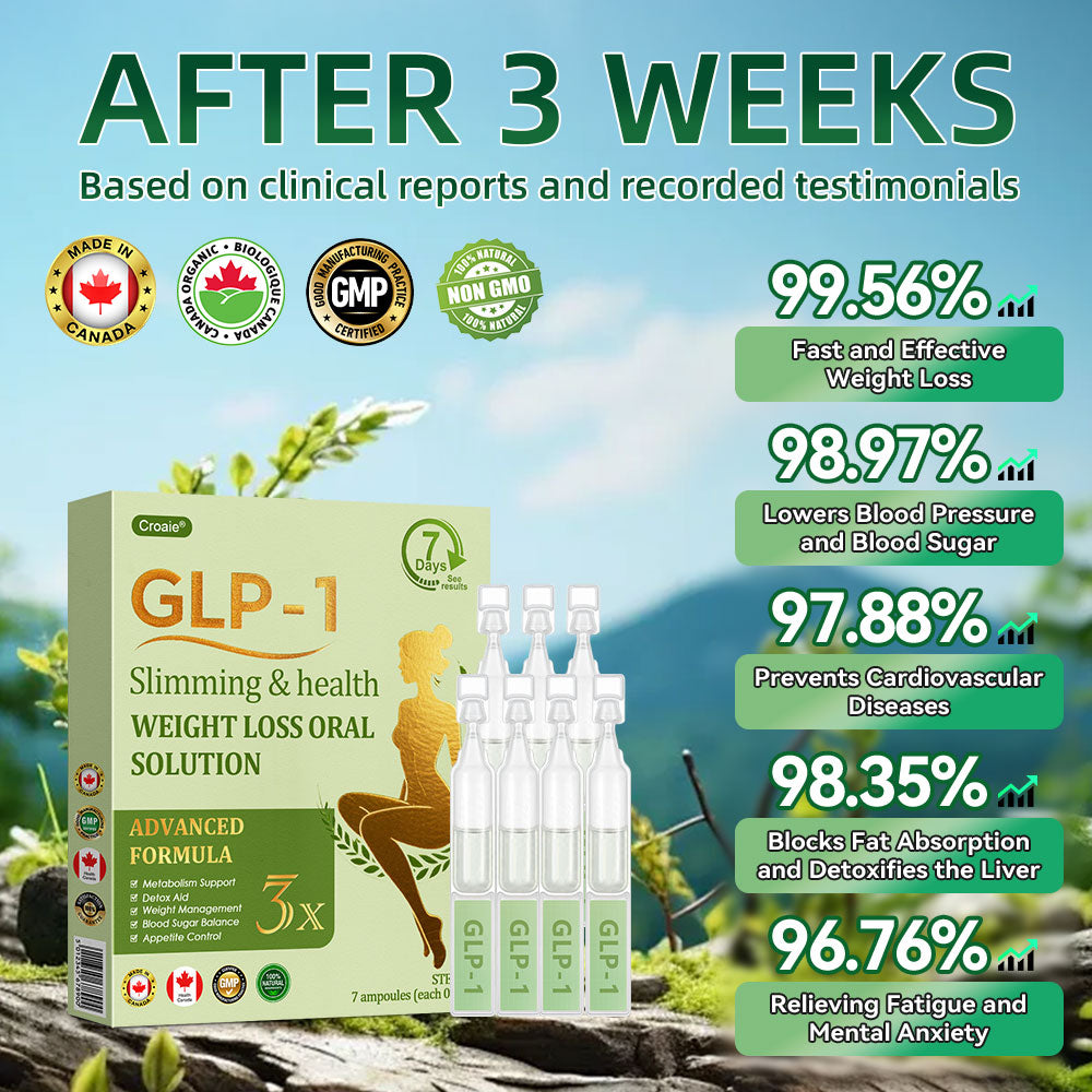 Official Store | 👨⚕️Croaie® GLP-1 Weight Loss Drops – 60% OFF Today Clinically Inspired Formula for Obesity, Diabetes, Heart Health, Sleep Apnea & More  Powered by GLP-1 Peptides · NAD+ · NMN · Moringa · White Kidney Bean