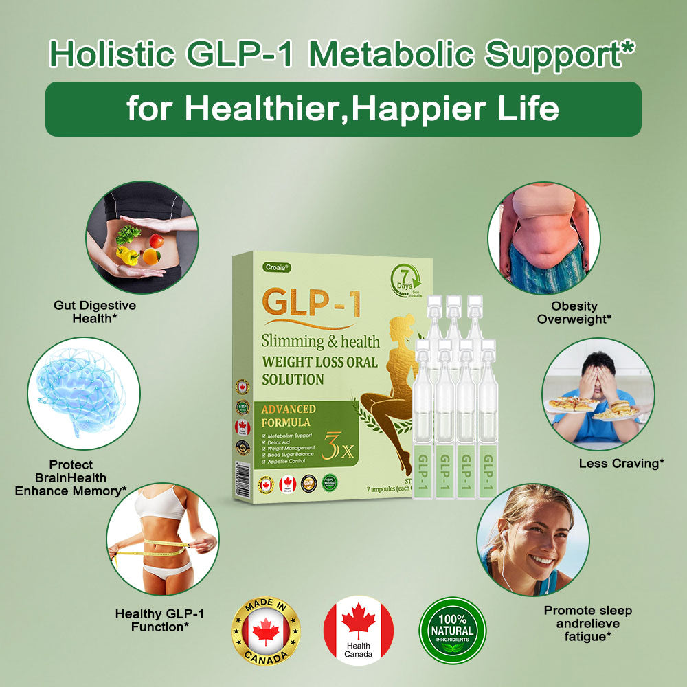 Official Store | 👨⚕️Croaie® GLP-1 Weight Loss Drops – 60% OFF Today Clinically Inspired Formula for Obesity, Diabetes, Heart Health, Sleep Apnea & More  Powered by GLP-1 Peptides · NAD+ · NMN · Moringa · White Kidney Bean